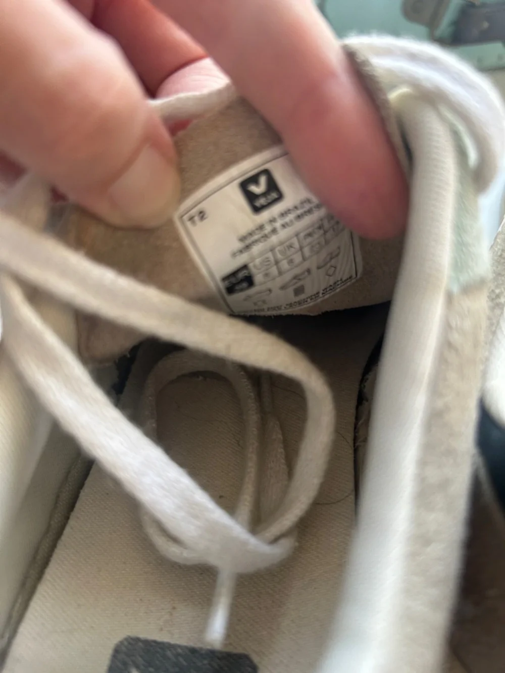 Veja multicolor suede lace up sneakers comfort trainer pastel preppy size US 8